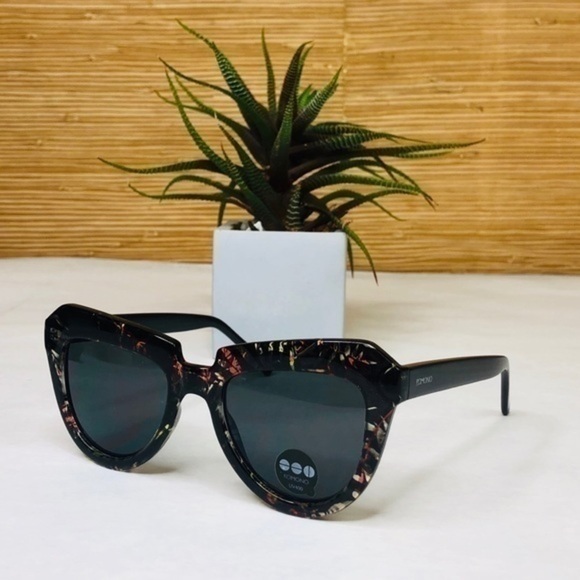 KOMONO Stella Fern Sunglasses 🕶 (NEW) cat eye - Picture 7 of 13
